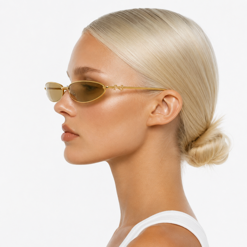 Gold Metal Sunglass